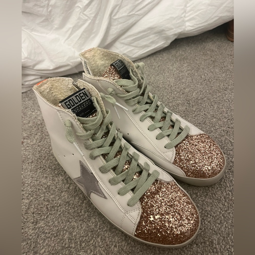 Golden Goose inspired Star Sparkle Sneakers